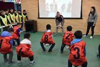 中国青少年校园足球发展计划法国花式足球世界冠军沈阳“献艺”